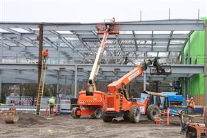media center framing